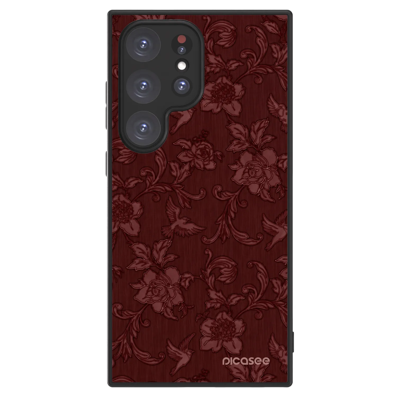 Picasee ULTIMATE CASE PowerShare pro Samsung Galaxy S24 Ultra S928B 5G - Red Elegance