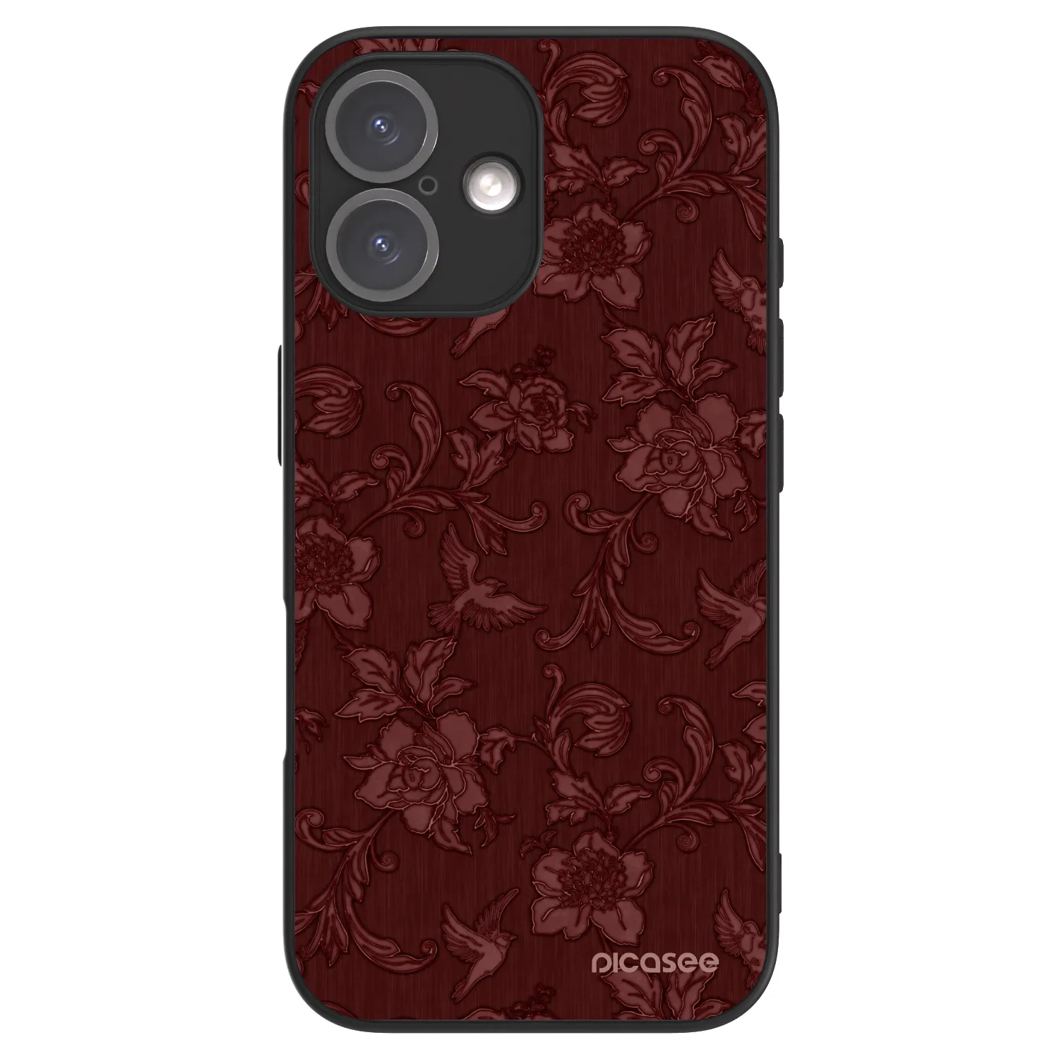 Picasee ULTIMATE CASE MagSafe pro Apple iPhone 16 - Red Elegance