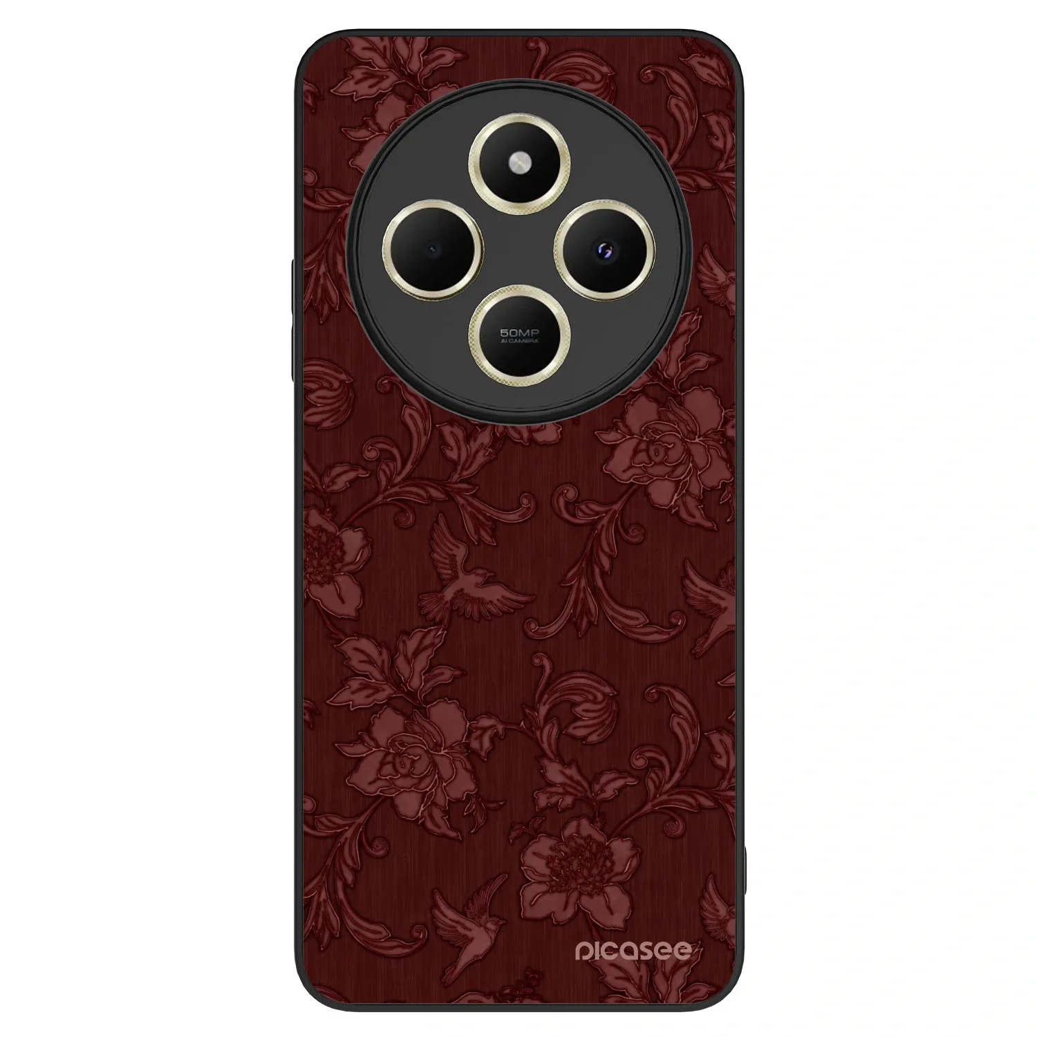 Picasee ULTIMATE CASE pro Xiaomi Redmi 14C - Red Elegance
