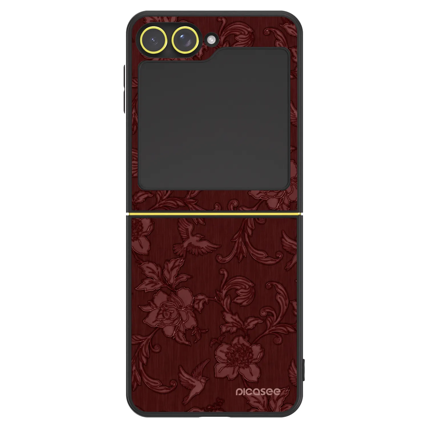 Picasee ULTIMATE CASE pro Samsung Galaxy Z Flip5 5G - Red Elegance