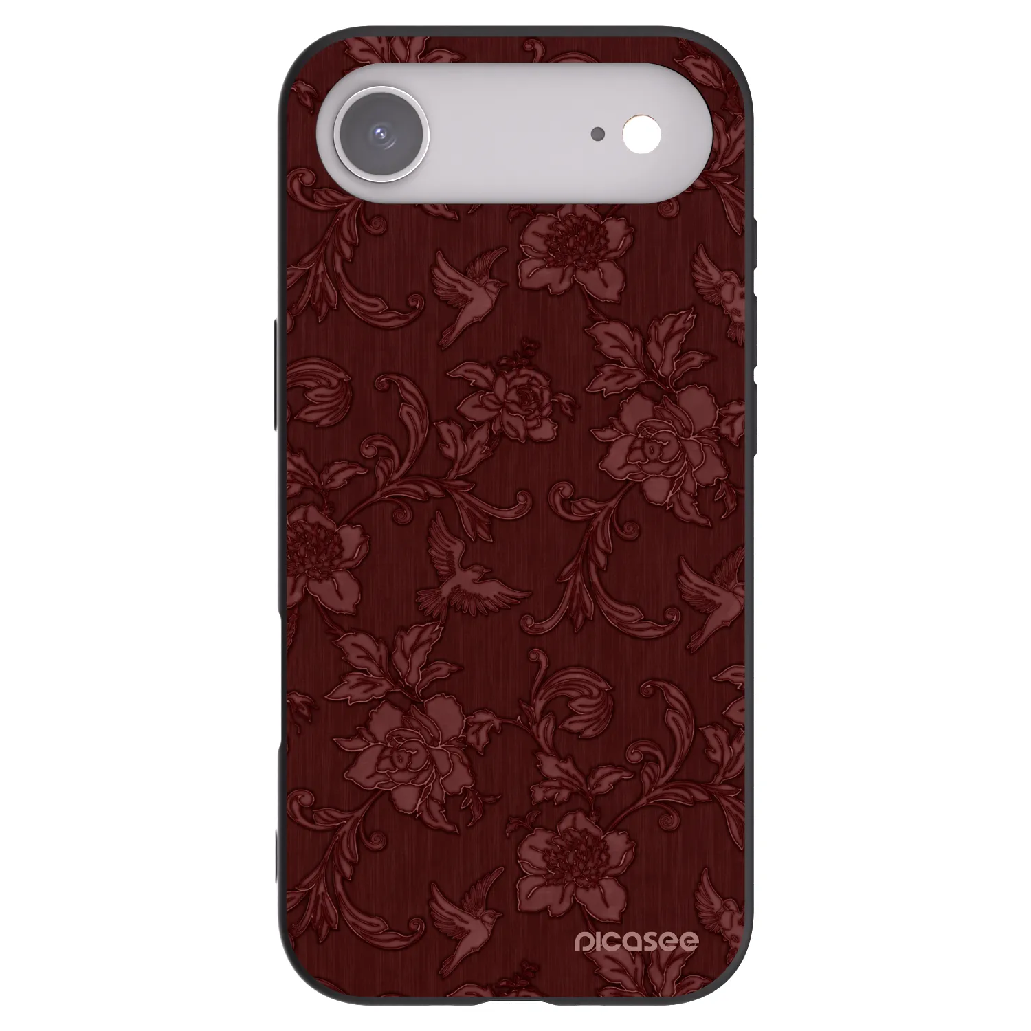 Picasee silikonový černý obal pro Apple iPhone Air - Red Elegance