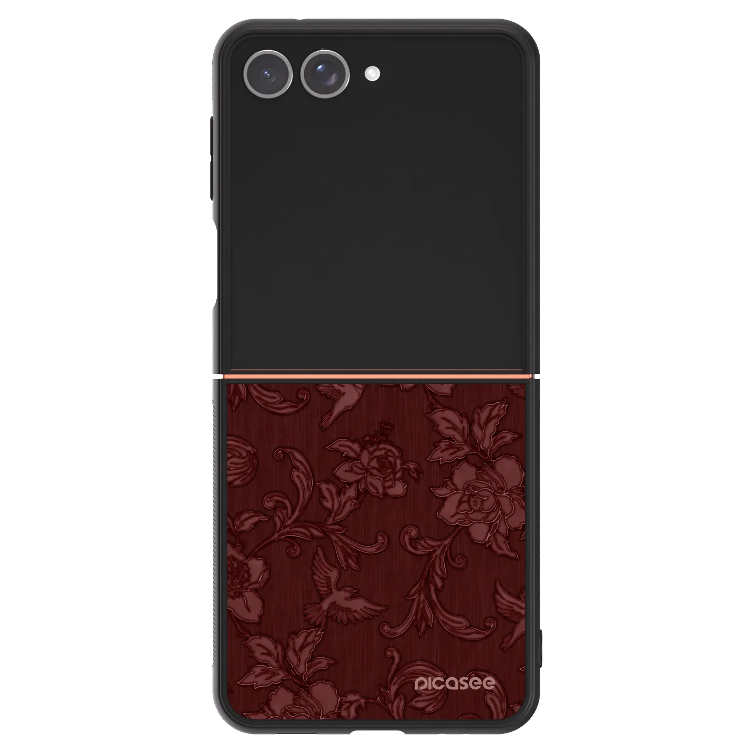 Picasee ULTIMATE CASE pro Samsung Galaxy Z Flip7 5G - Red Elegance