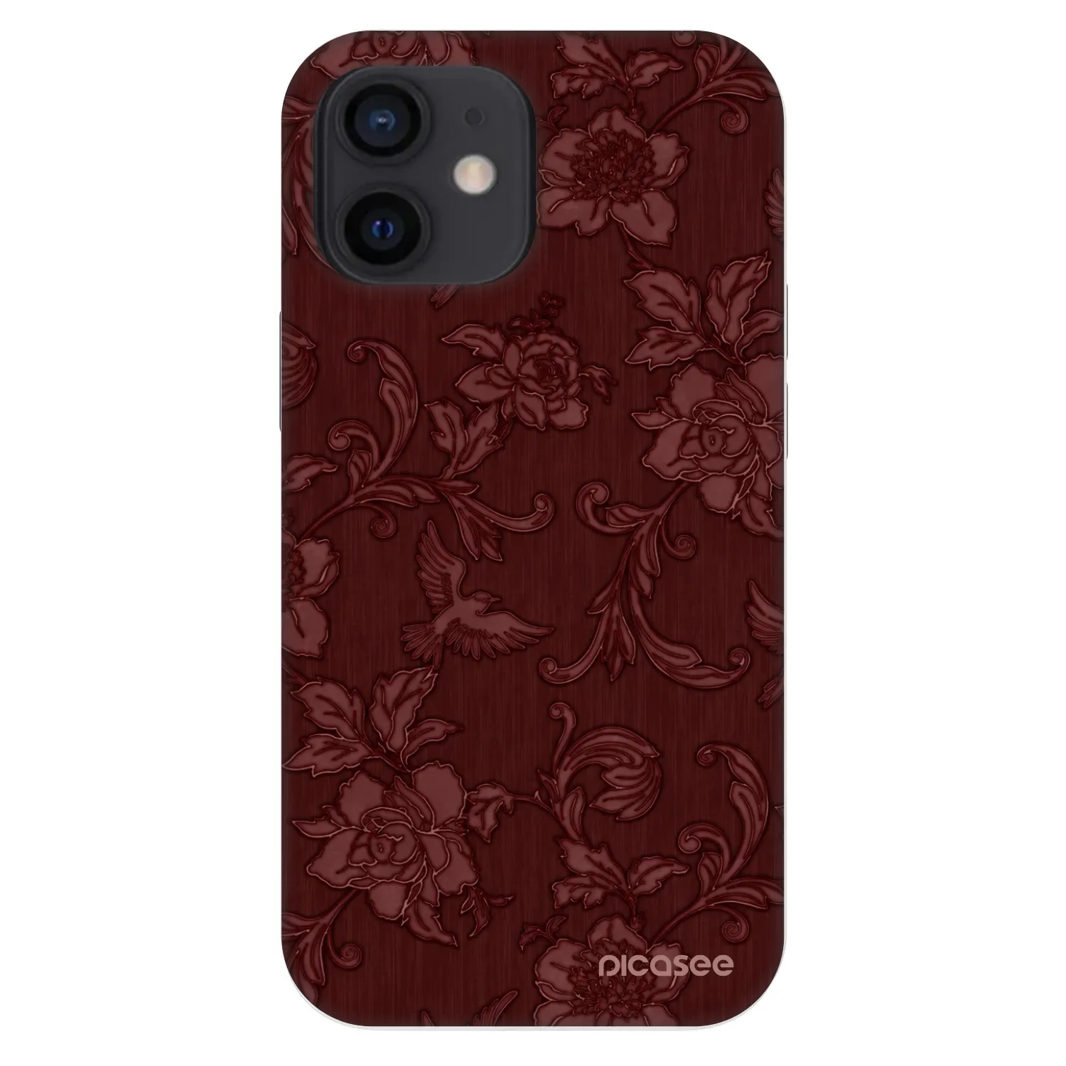 Picasee Fashion Case pro Apple iPhone 12 mini - Red Elegance