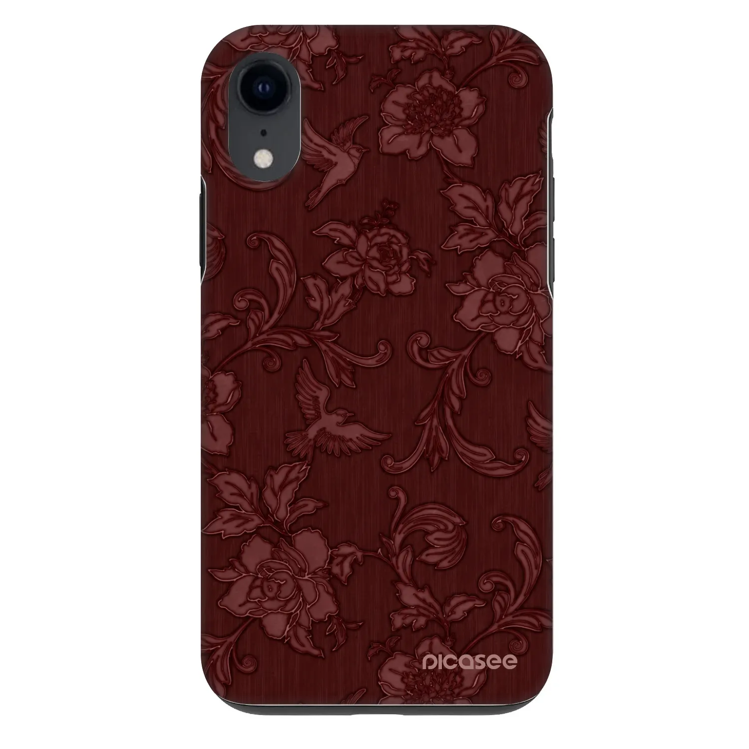 Picasee Fashion Case pro Apple iPhone XR - Red Elegance