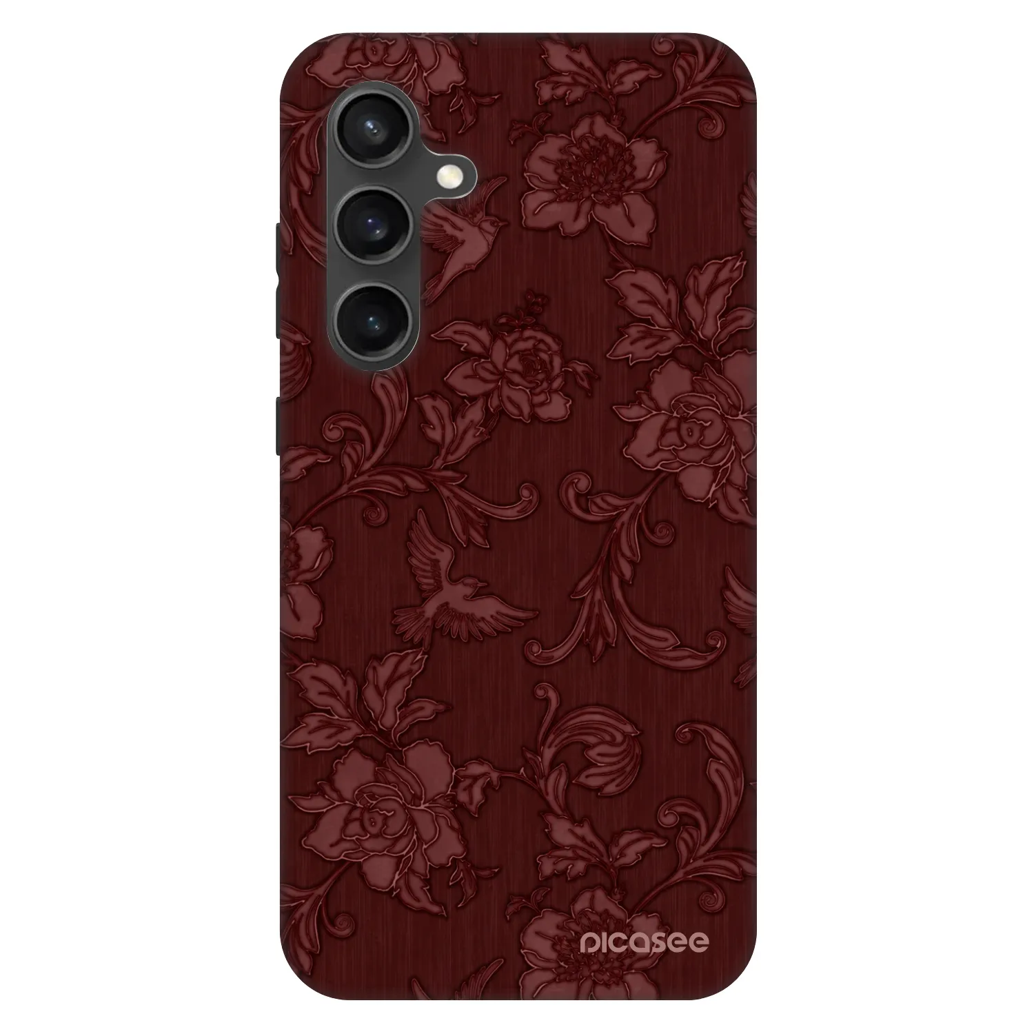 Picasee Fashion Case pro Samsung Galaxy S24 FE S721B - Red Elegance