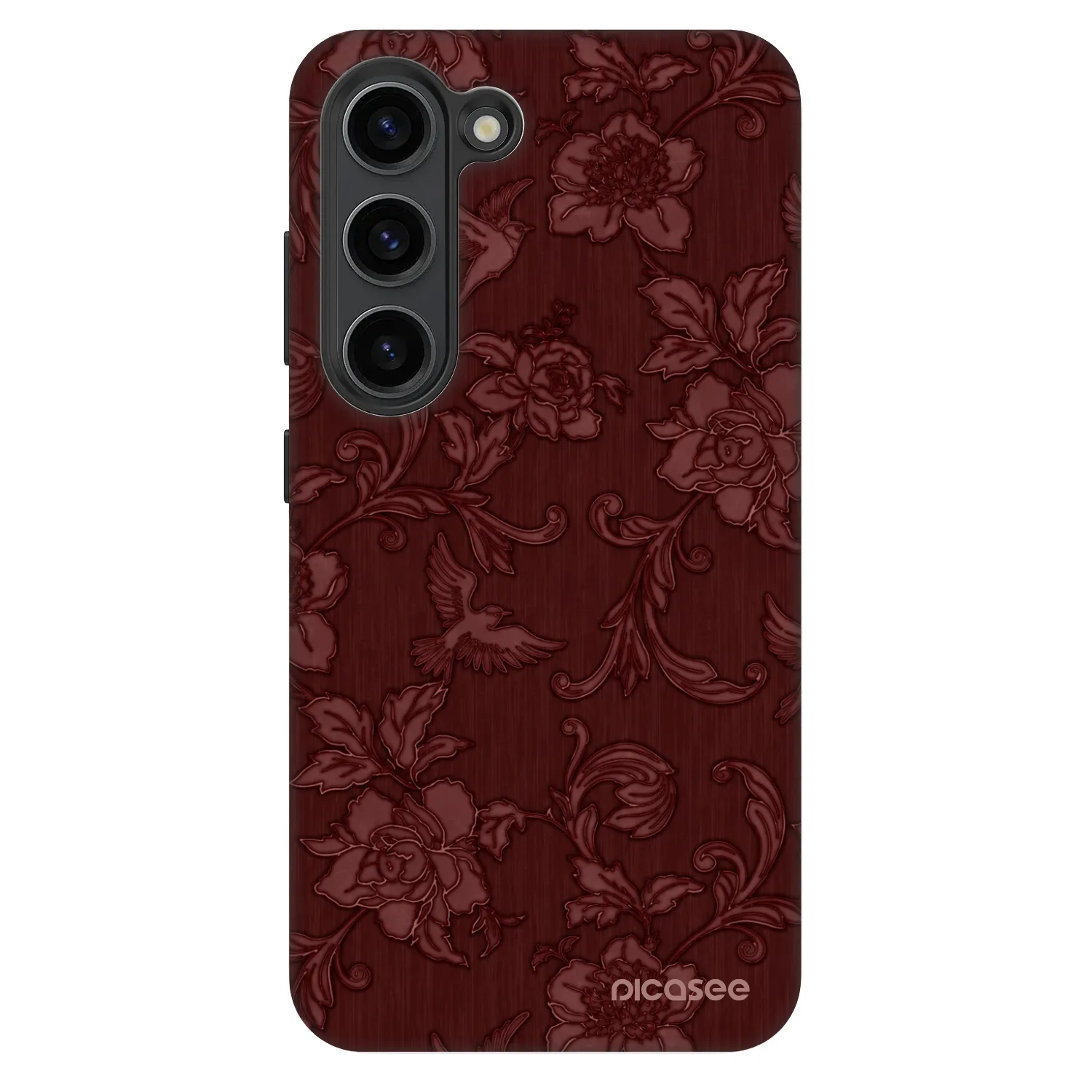 Picasee Fashion Case pro Samsung Galaxy S23 5G - Red Elegance