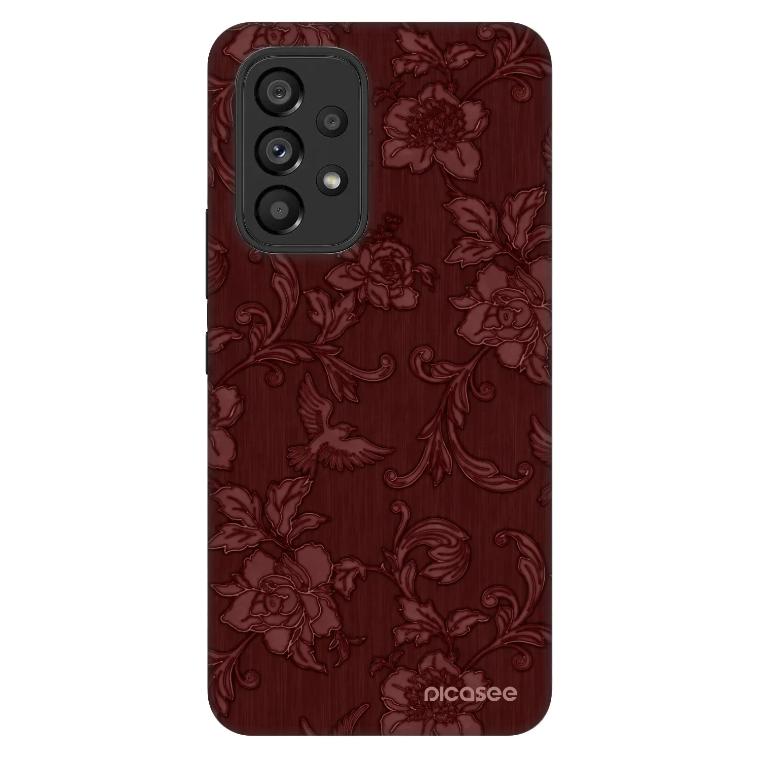 Picasee Fashion Case pro Samsung Galaxy A53 5G A536 - Red Elegance