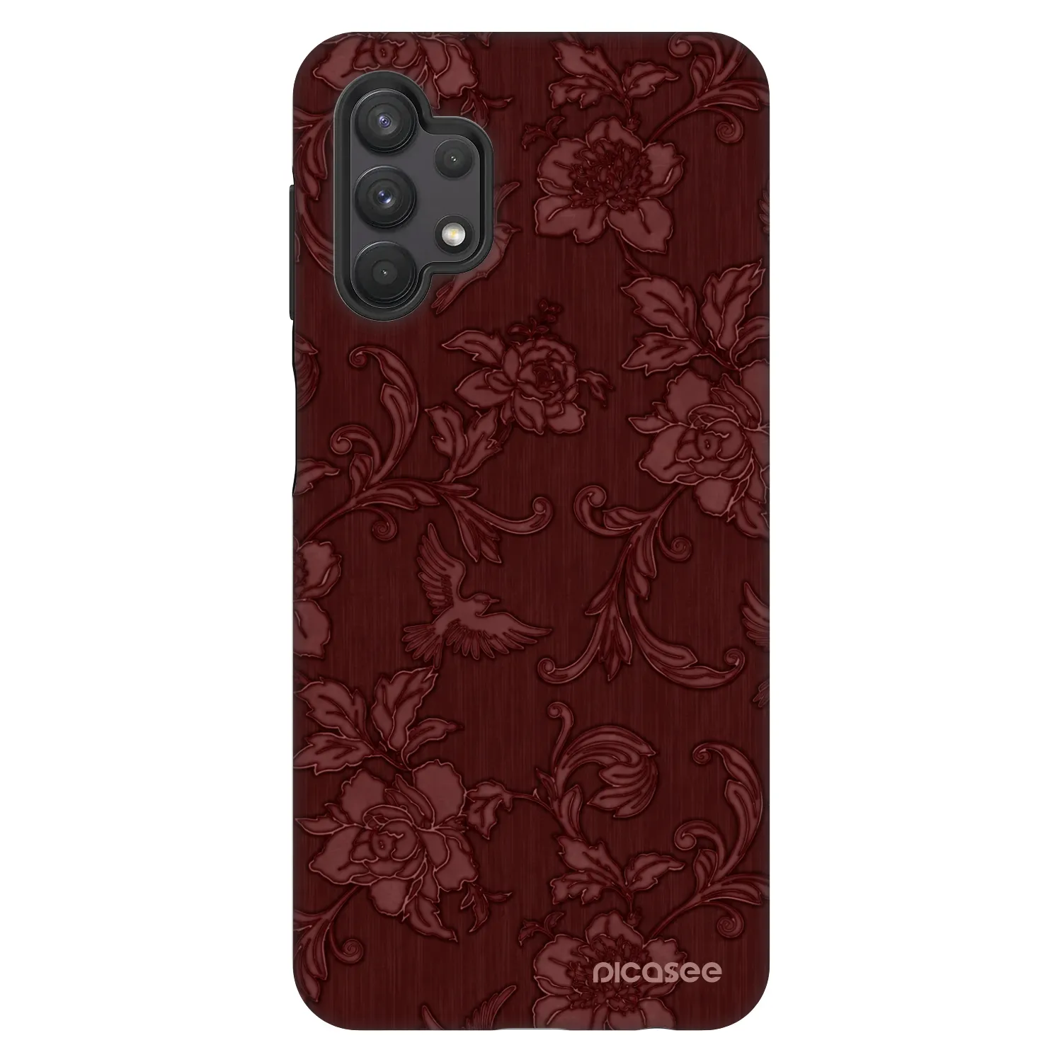 Picasee Fashion Case pro Samsung Galaxy A32 5G A326B - Red Elegance