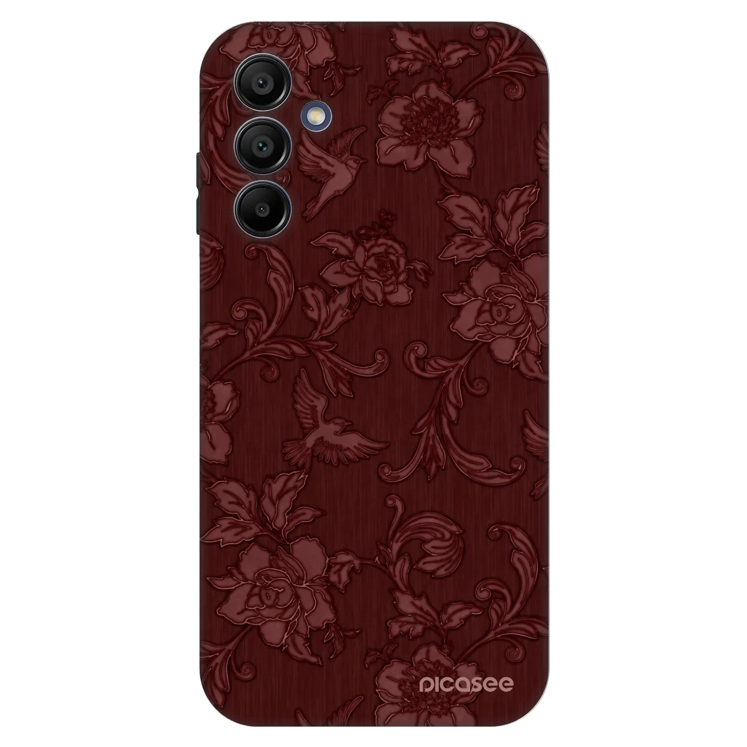 Picasee Fashion Case pro Samsung Galaxy A15 A155F 4G - Red Elegance