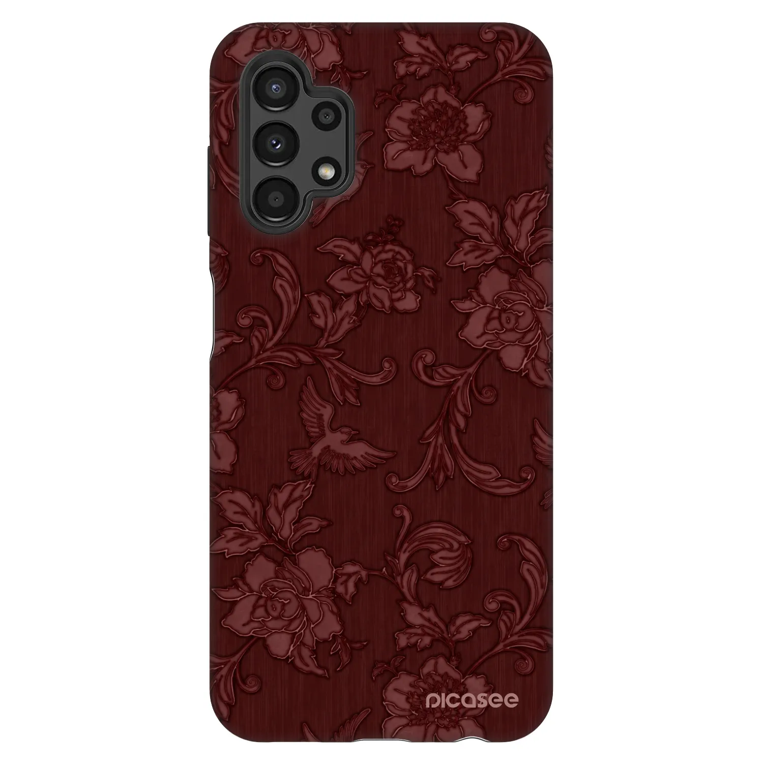 Picasee Fashion Case pro Samsung Galaxy A13 4G A135 - Red Elegance