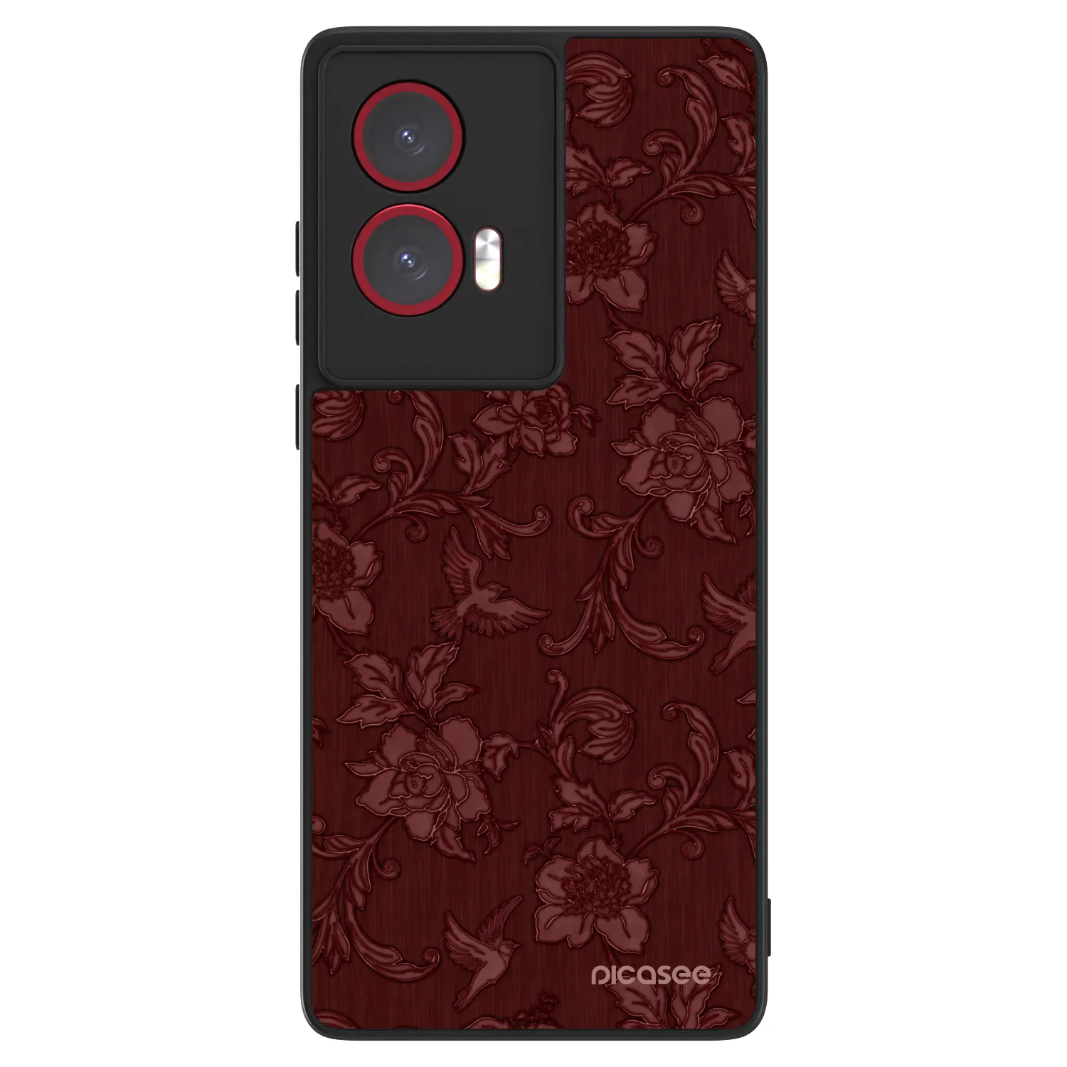 Picasee ULTIMATE CASE pro Motorola Edge 50 Fusion - Red Elegance
