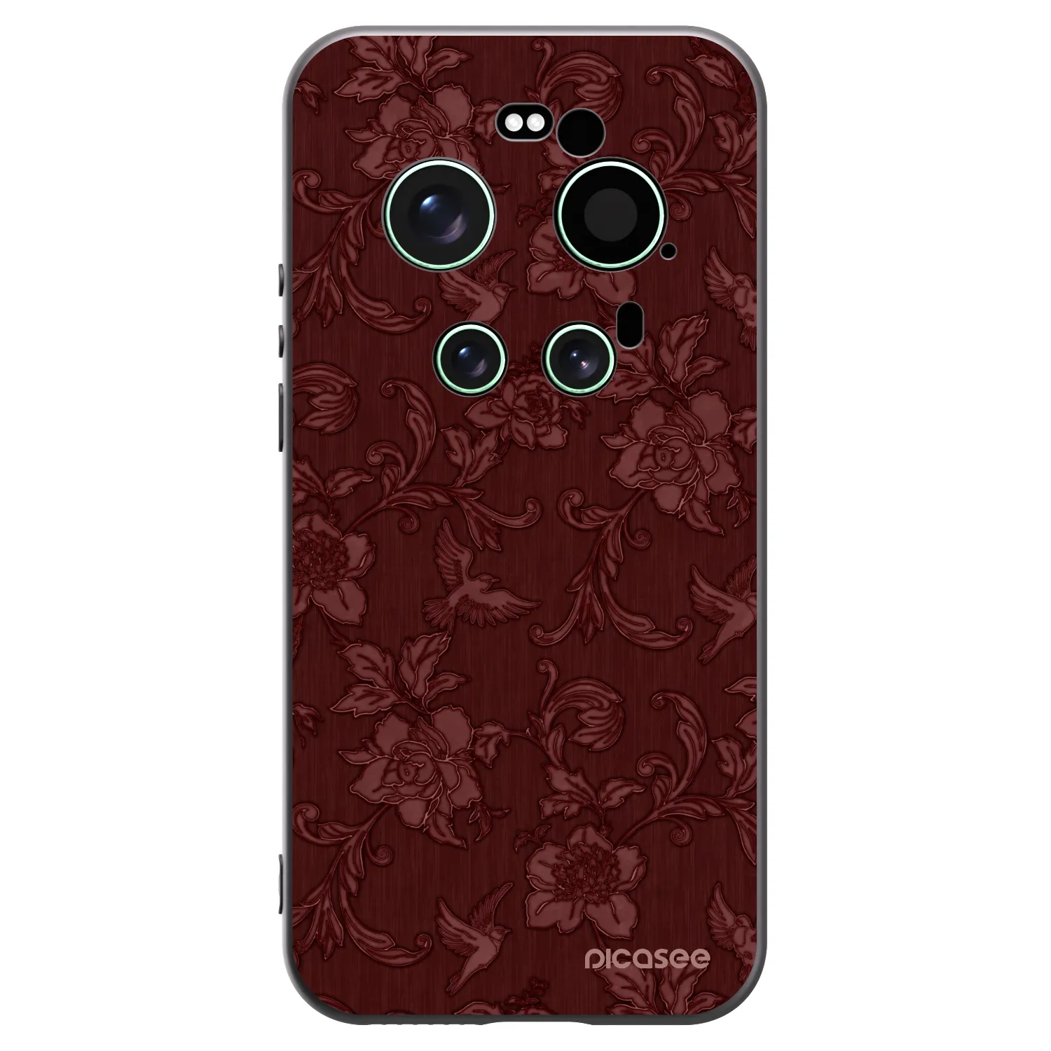 Picasee silikonový černý obal pro Xiaomi 17 Ultra - Red Elegance