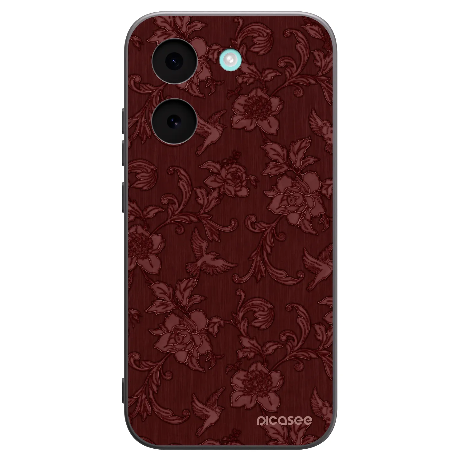 Picasee silikonový černý obal pro Xiaomi Poco X8 Pro - Red Elegance
