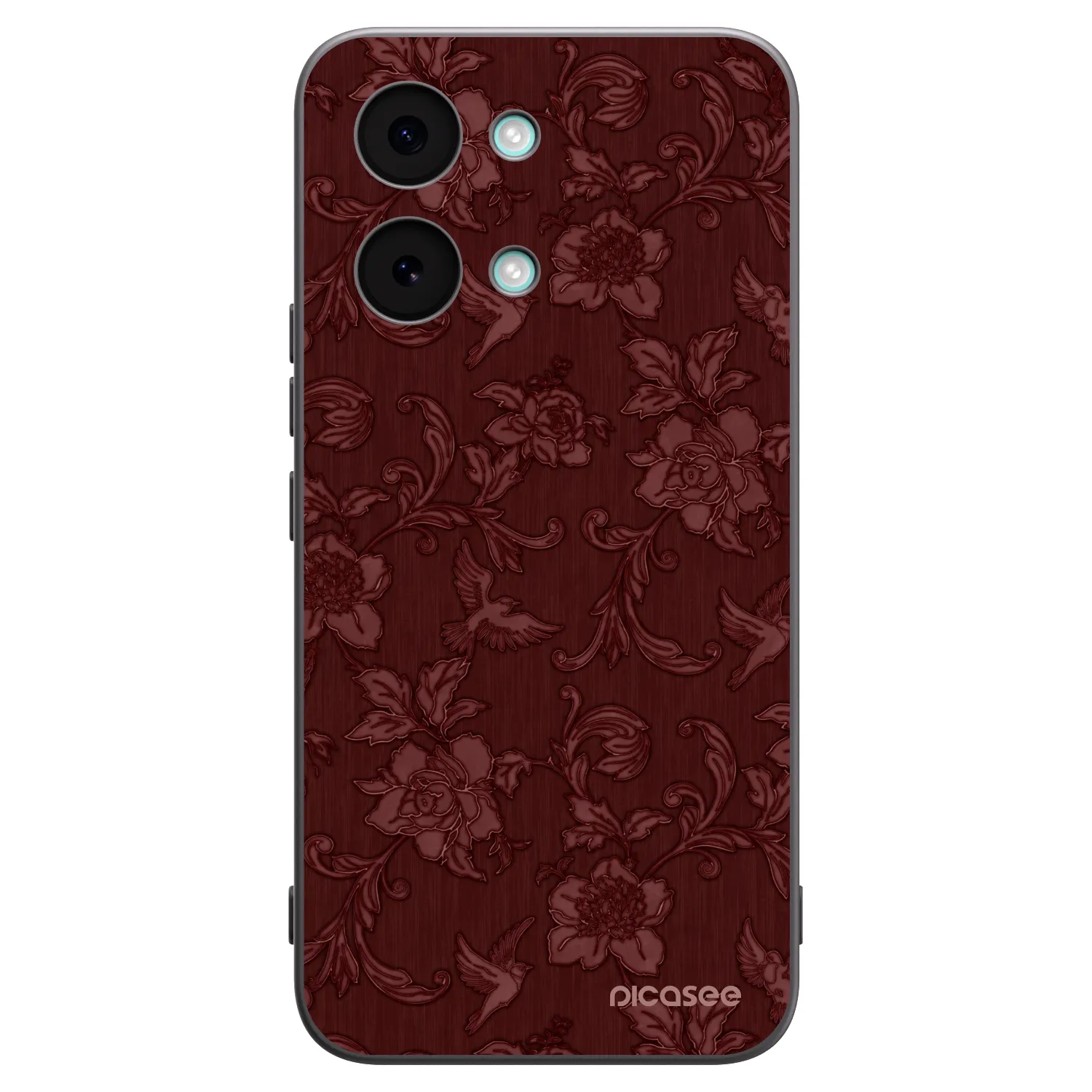 Picasee silikonový černý obal pro Xiaomi Poco X8 Pro Max - Red Elegance