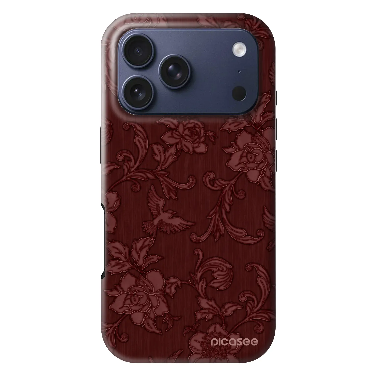 Picasee Fashion Case MagSafe Apple iPhone 18 Pro - Red Elegance