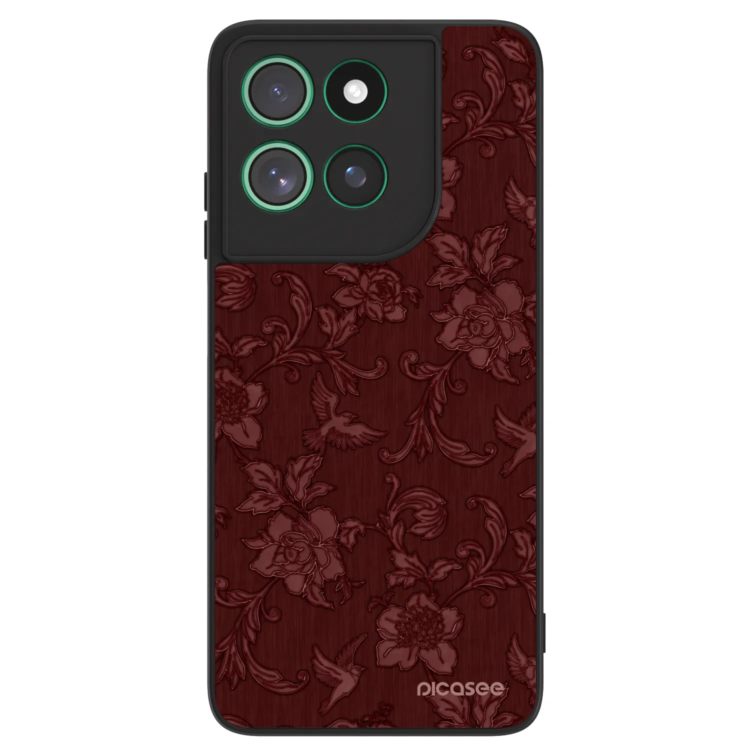 Picasee ULTIMATE CASE pro Motorola Moto G57 Power - Red Elegance