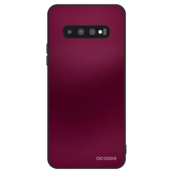 Picasee ULTIMATE CASE pro Samsung Galaxy S10 G973 - Velvet Bordeaux