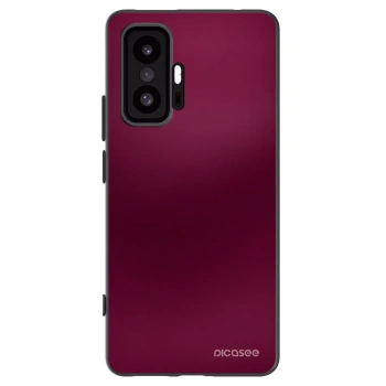 Picasee silikonový černý obal pro Xiaomi 11T - Velvet Bordeaux