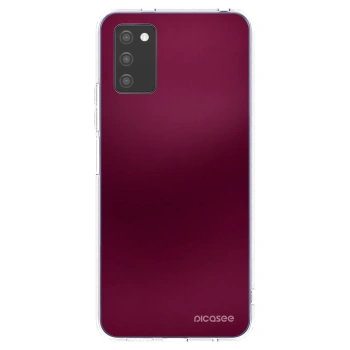 Obal pro Samsung Galaxy A03s A037G - Velvet Bordeaux