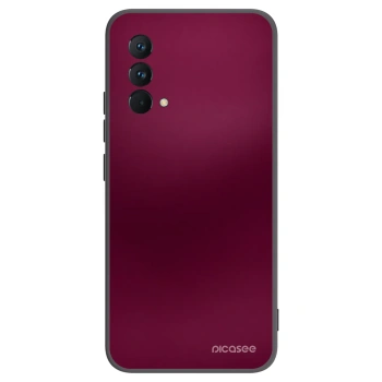 Picasee silikonový černý obal pro Realme GT Master Edition 5G - Velvet Bordeaux