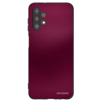Picasee silikonový černý obal pro Samsung Galaxy A13 4G A135 - Velvet Bordeaux