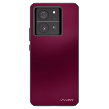 Picasee silikonový černý obal pro Xiaomi 13T Pro - Velvet Bordeaux