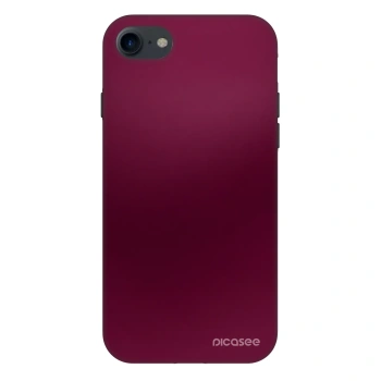 Picasee Fashion Case pro Apple iPhone SE 2022 - Velvet Bordeaux