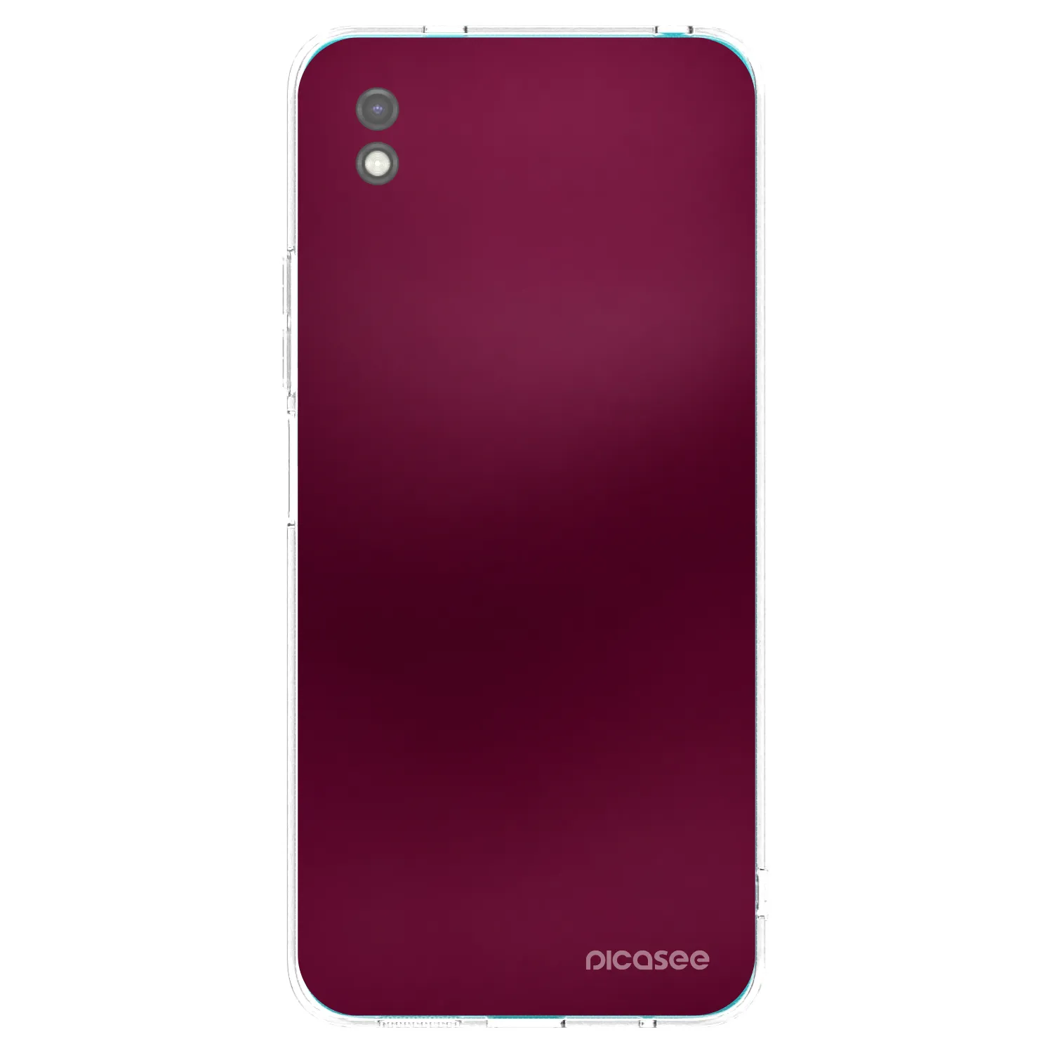 Picasee silikonový černý obal pro Xiaomi Redmi 9A - Velvet Bordeaux