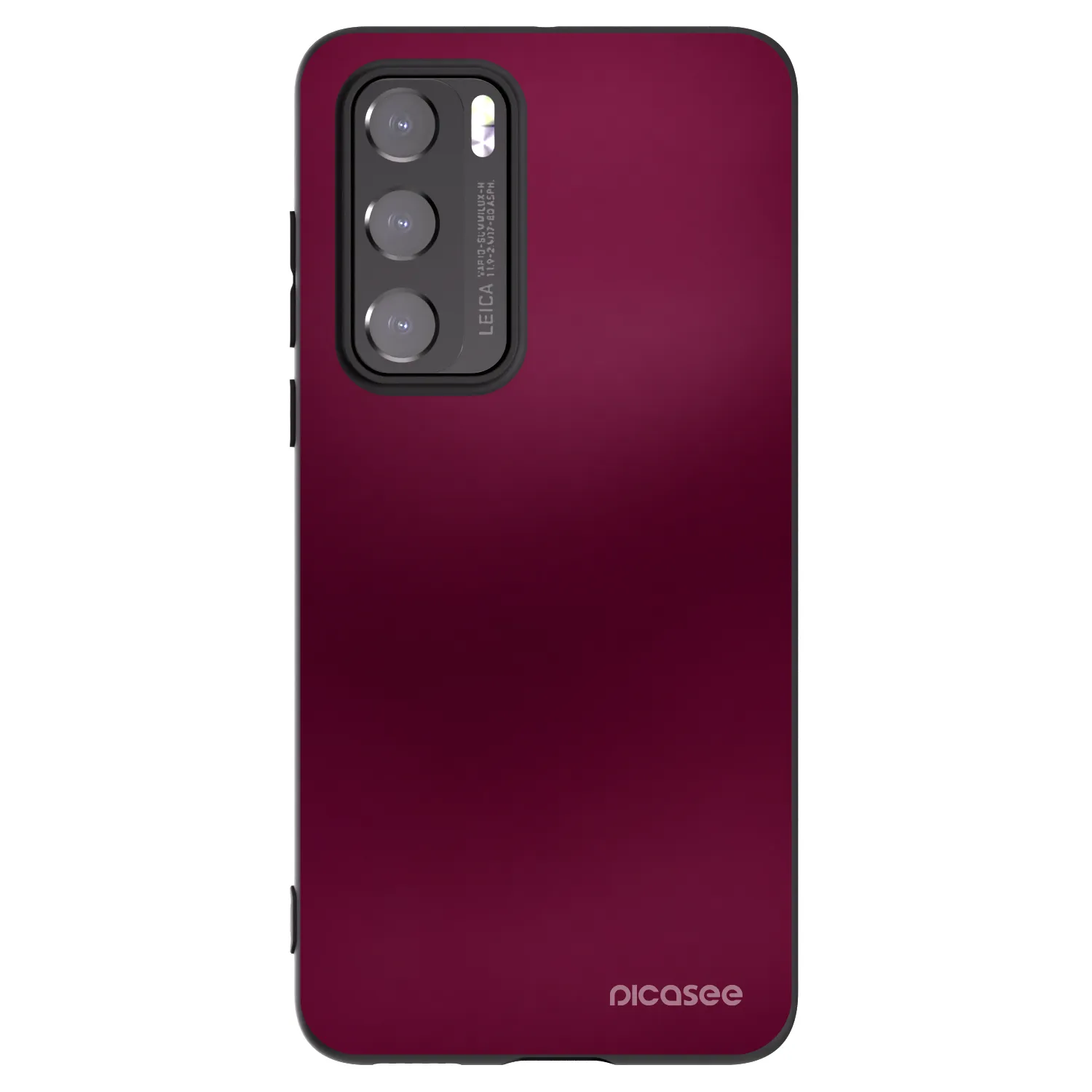 Picasee silikonový černý obal pro Huawei P40 - Velvet Bordeaux