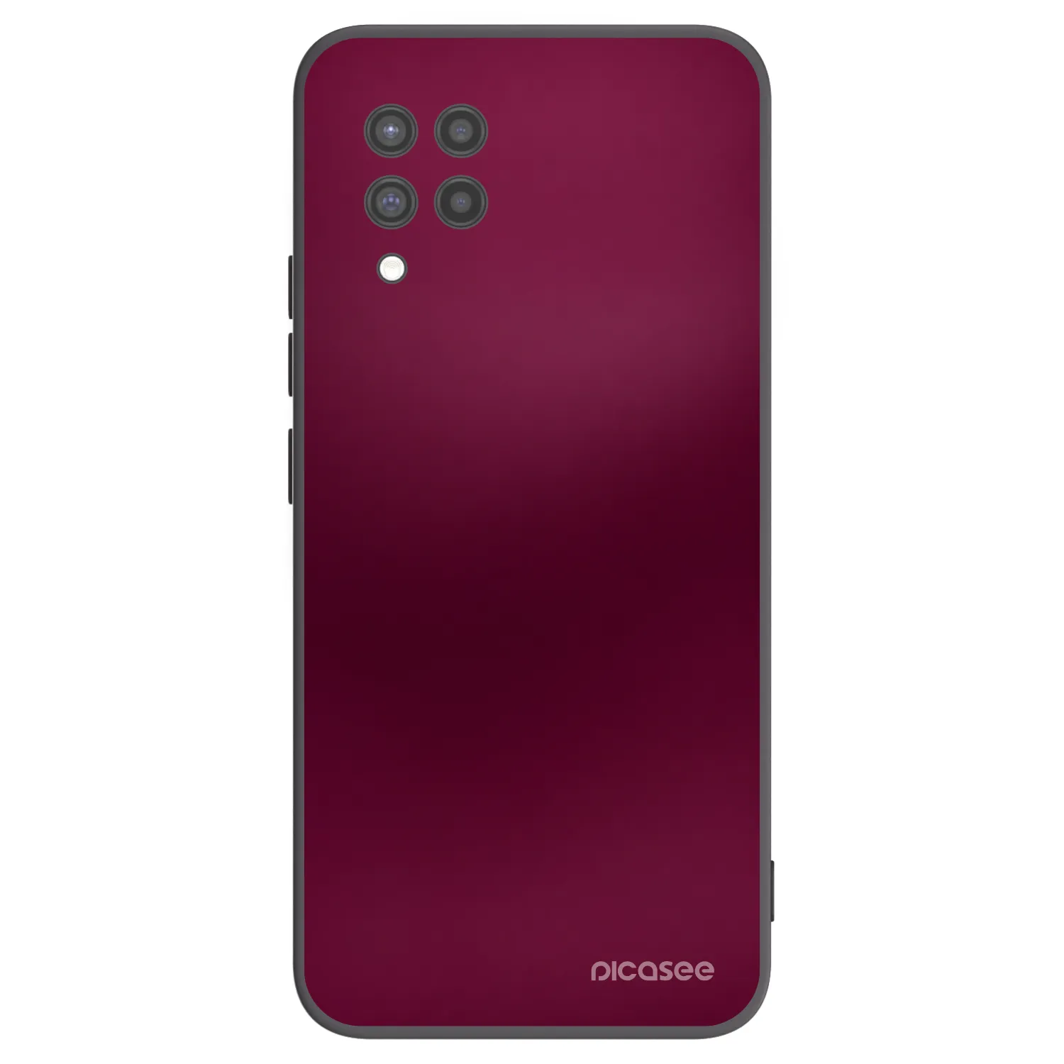 Picasee silikonový černý obal pro Samsung Galaxy A42 A426B - Velvet Bordeaux