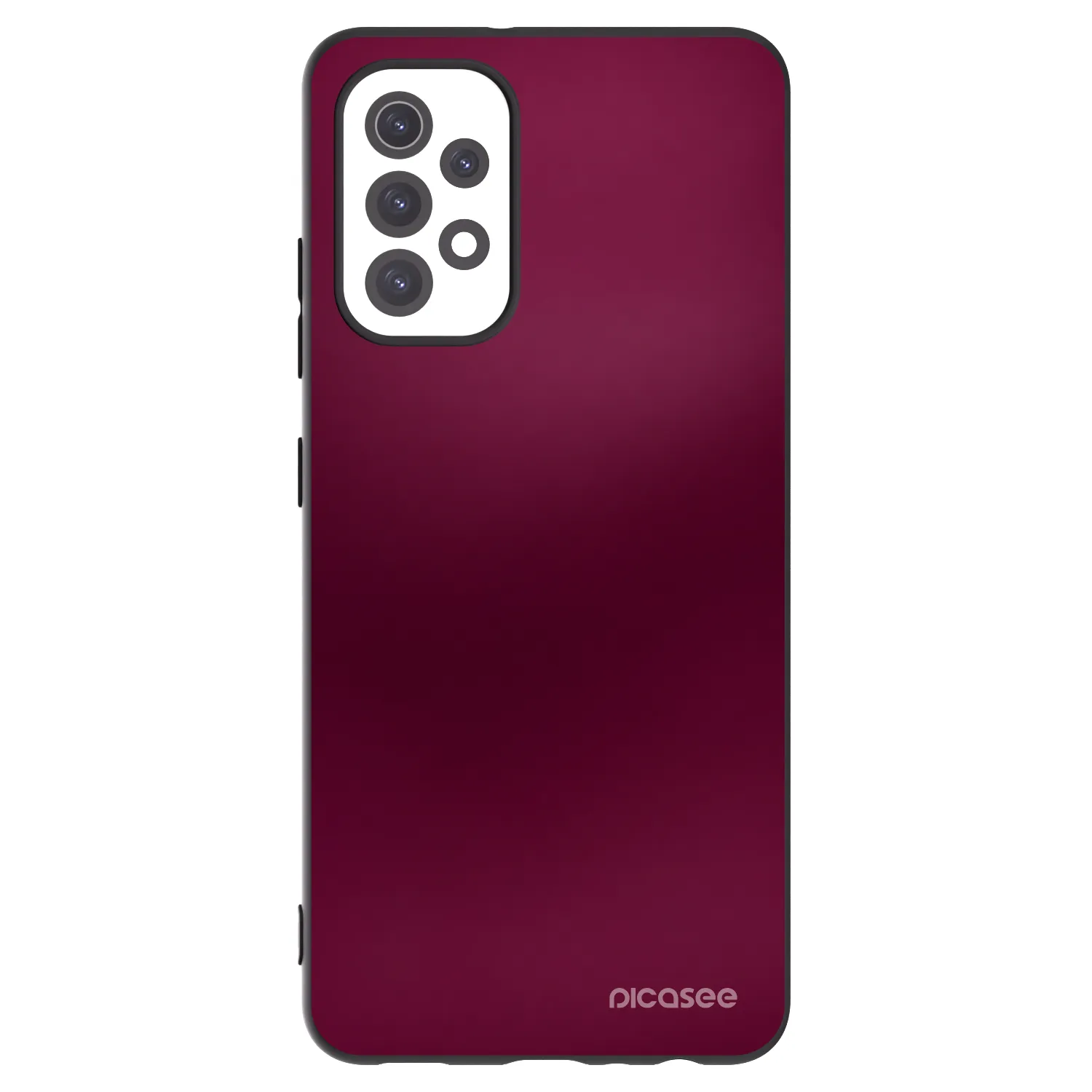 Picasee silikonový černý obal pro Samsung Galaxy A32 5G A326B - Velvet Bordeaux