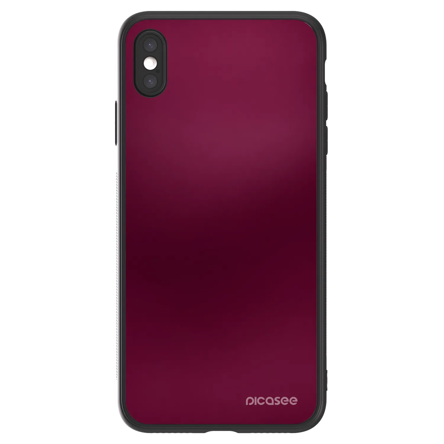 Picasee ULTIMATE CASE pro Apple iPhone XS Max - Velvet Bordeaux