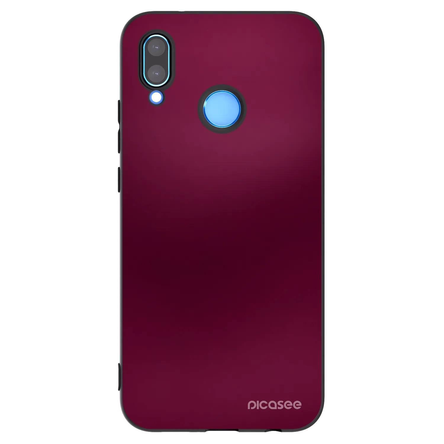 Picasee silikonový černý obal pro Huawei P20 Lite - Velvet Bordeaux