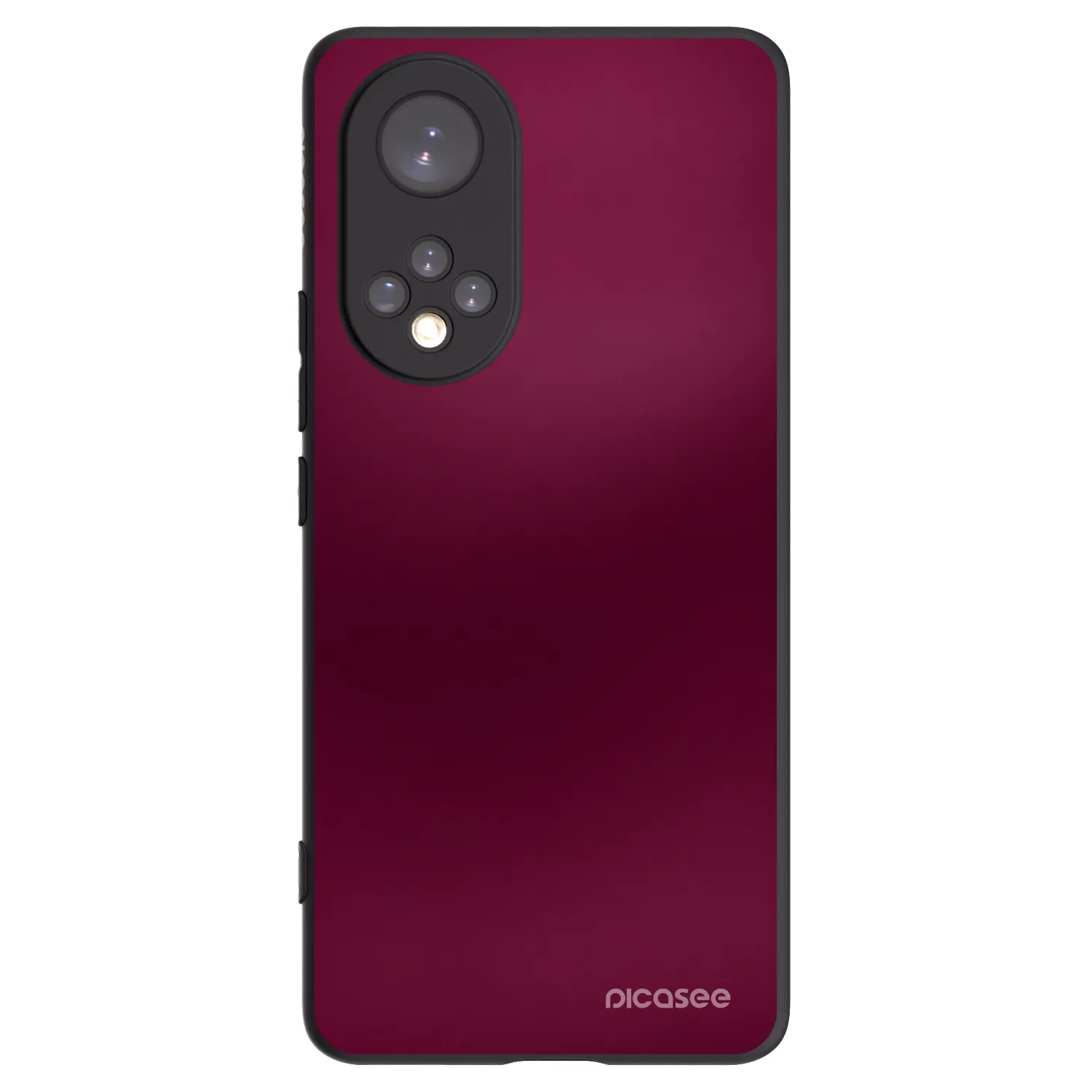 Picasee silikonový černý obal pro Huawei Nova 9 - Velvet Bordeaux