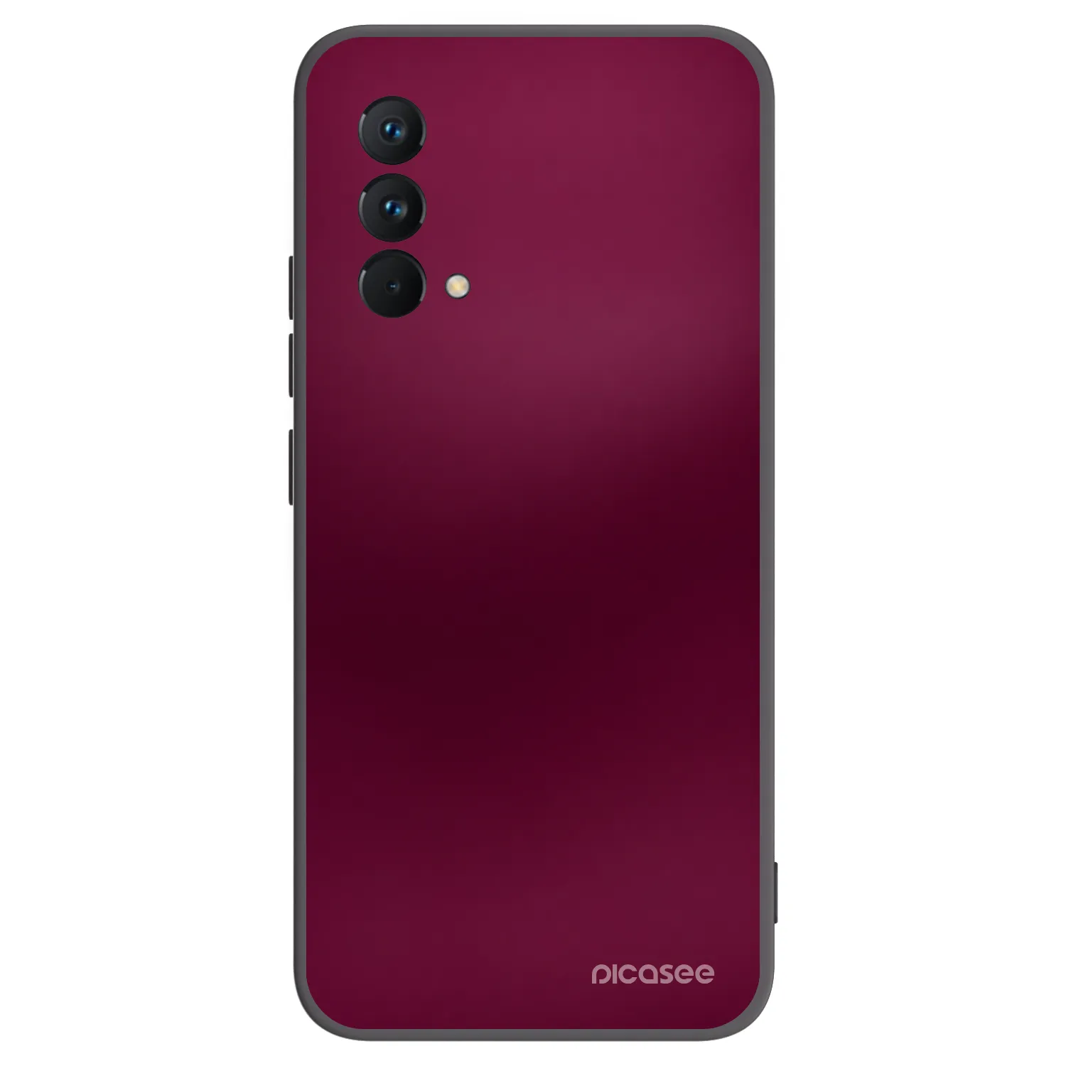 Picasee silikonový černý obal pro Realme GT Master Edition 5G - Velvet Bordeaux
