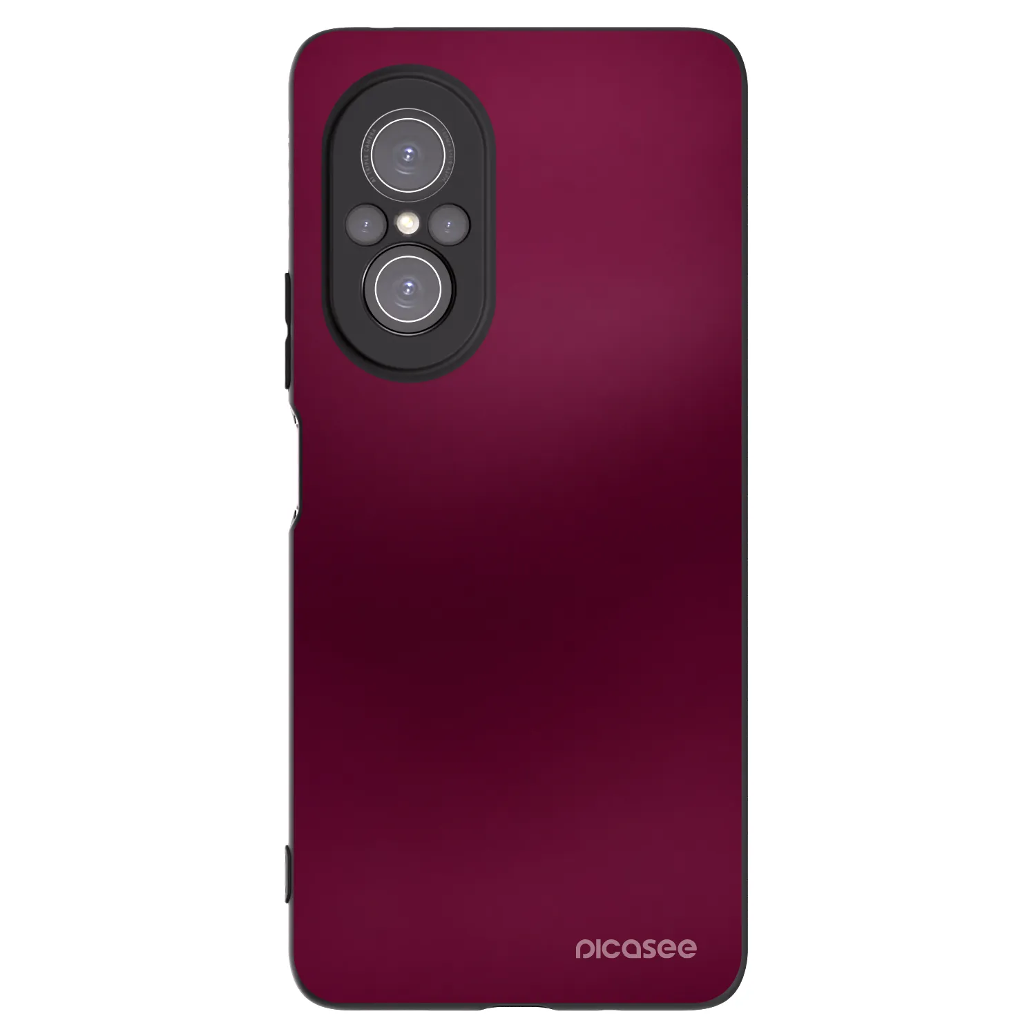 Picasee silikonový černý obal pro Huawei Nova 9 SE - Velvet Bordeaux