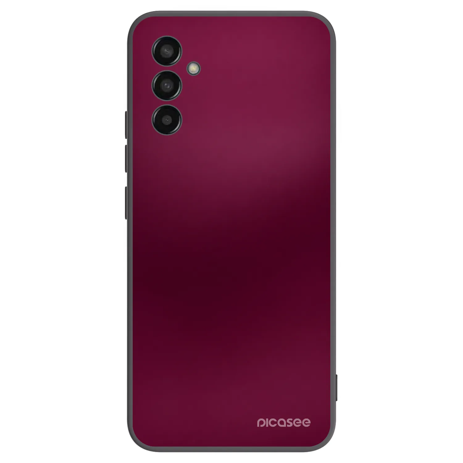 Picasee silikonový černý obal pro Samsung Galaxy M13 M135F - Velvet Bordeaux
