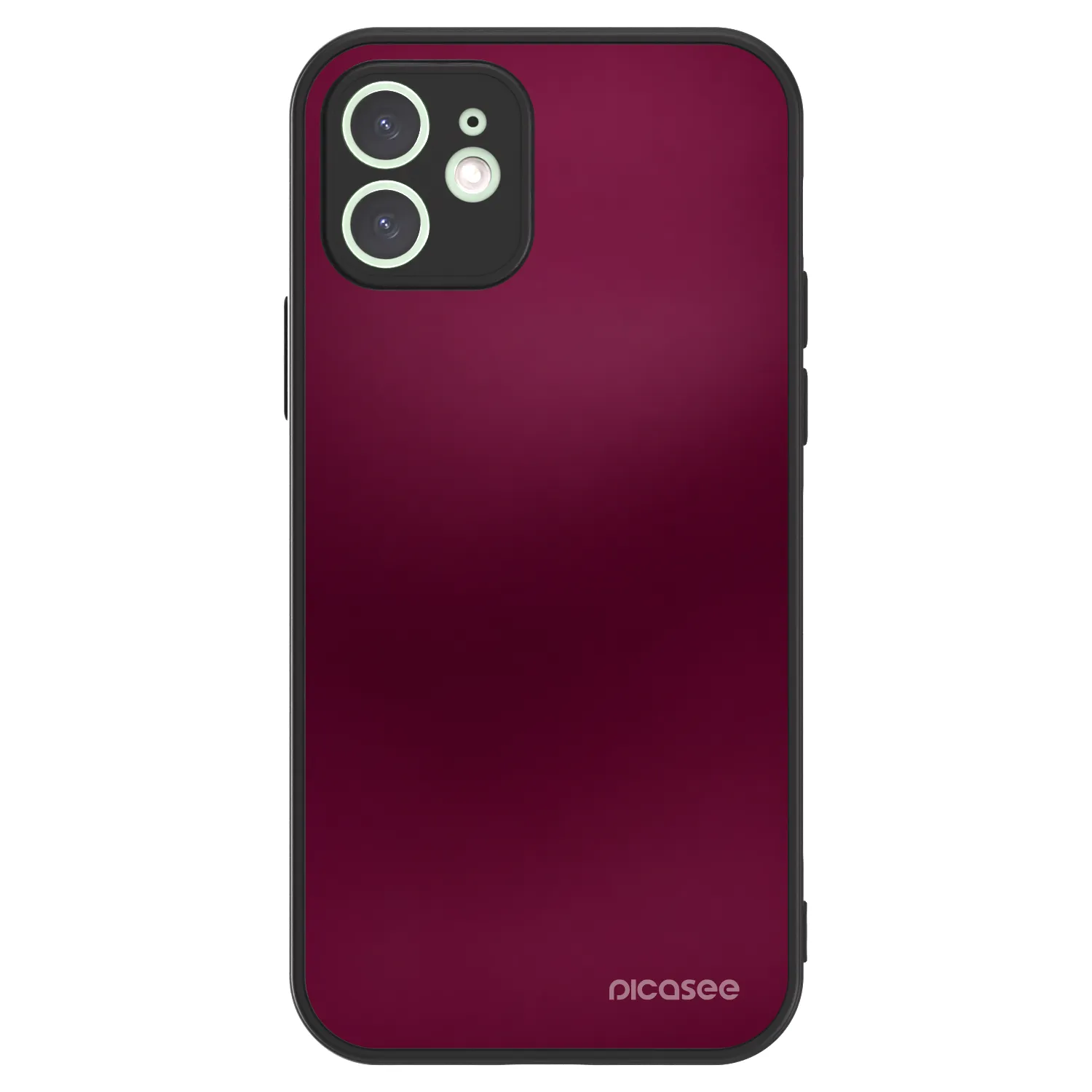 Picasee ULTIMATE CASE MagSafe pro Apple iPhone 12 - Velvet Bordeaux