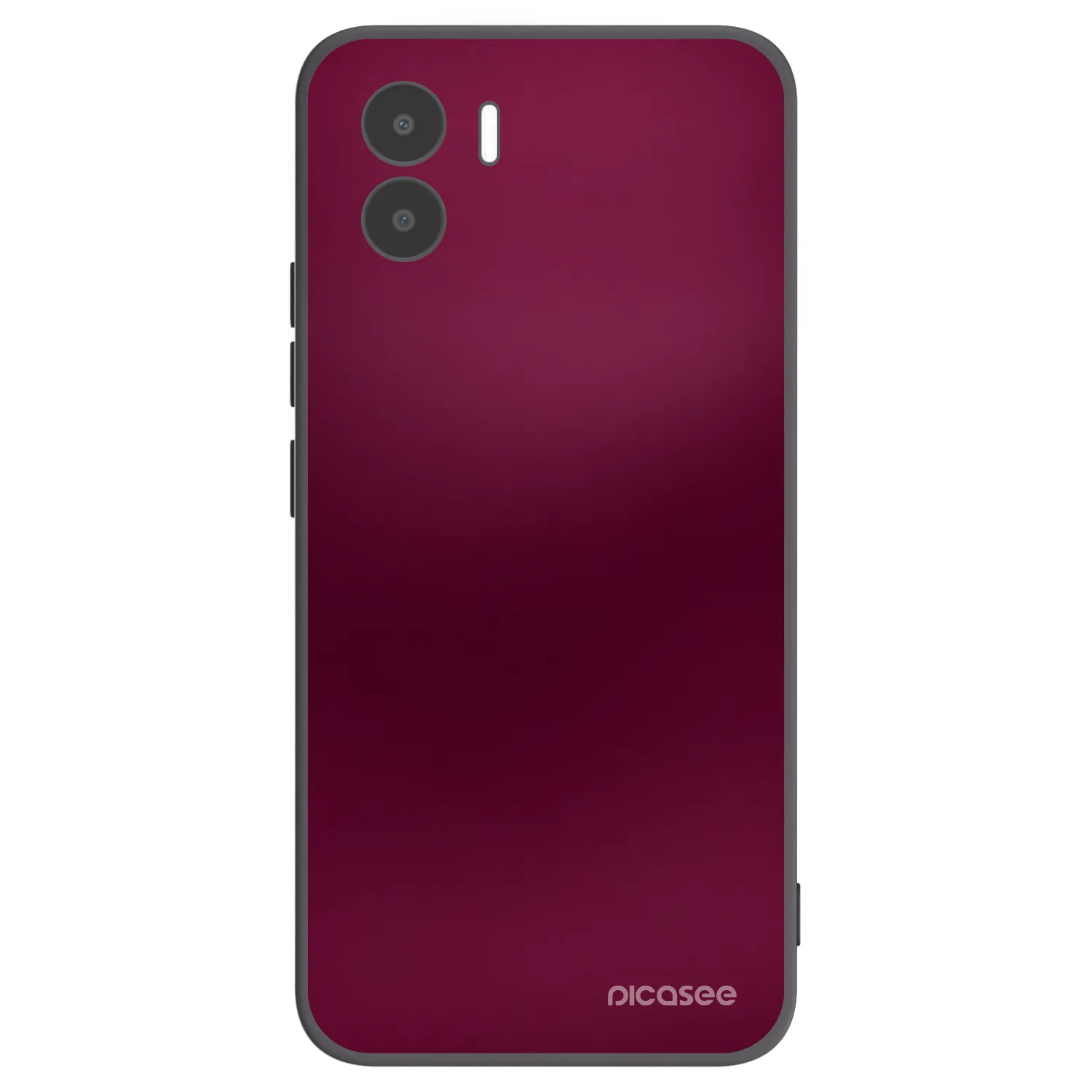 Picasee silikonový černý obal pro Xiaomi Redmi A1 - Velvet Bordeaux