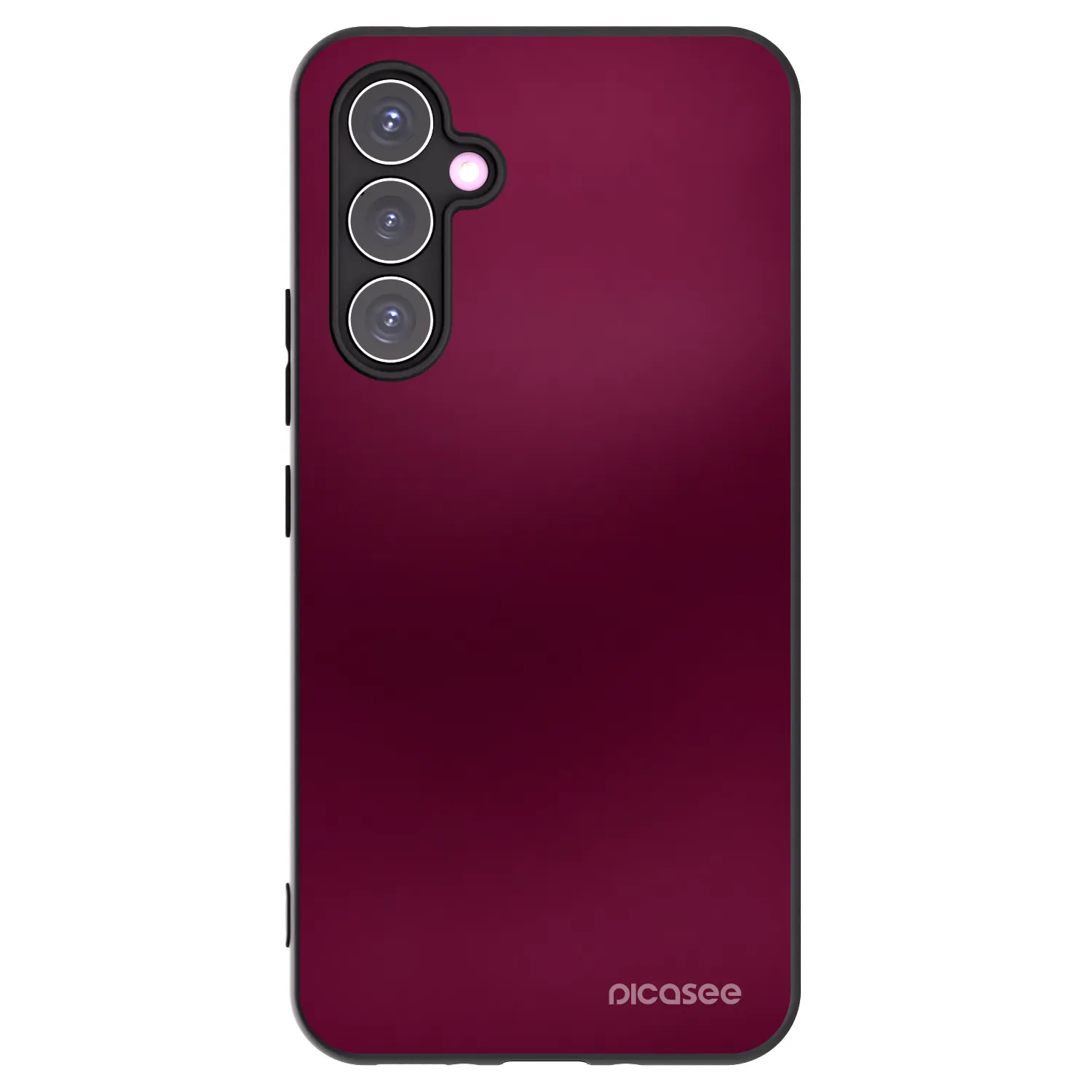 Picasee silikonový černý obal pro Samsung Galaxy A54 5G A546B - Velvet Bordeaux