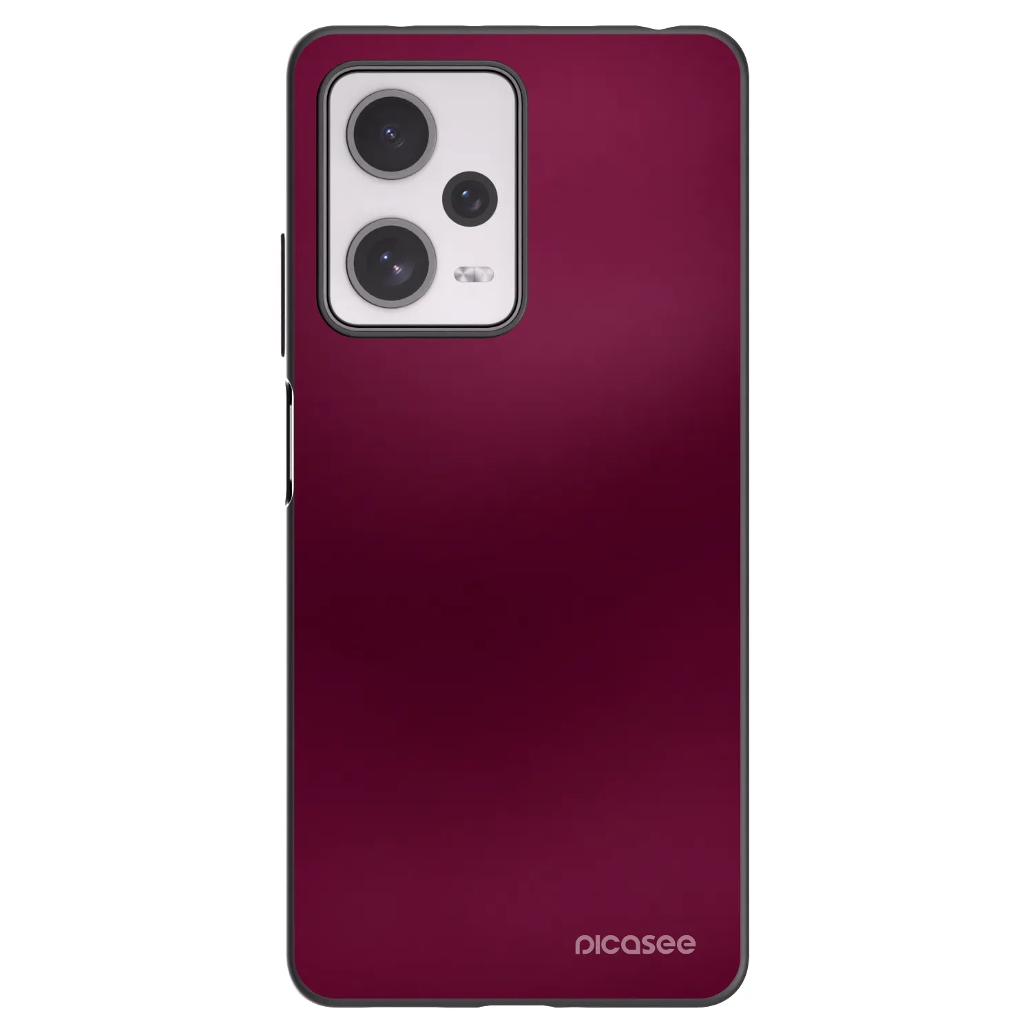 Picasee silikonový černý obal pro Xiaomi Redmi Note 12 Pro+ 5G - Velvet Bordeaux