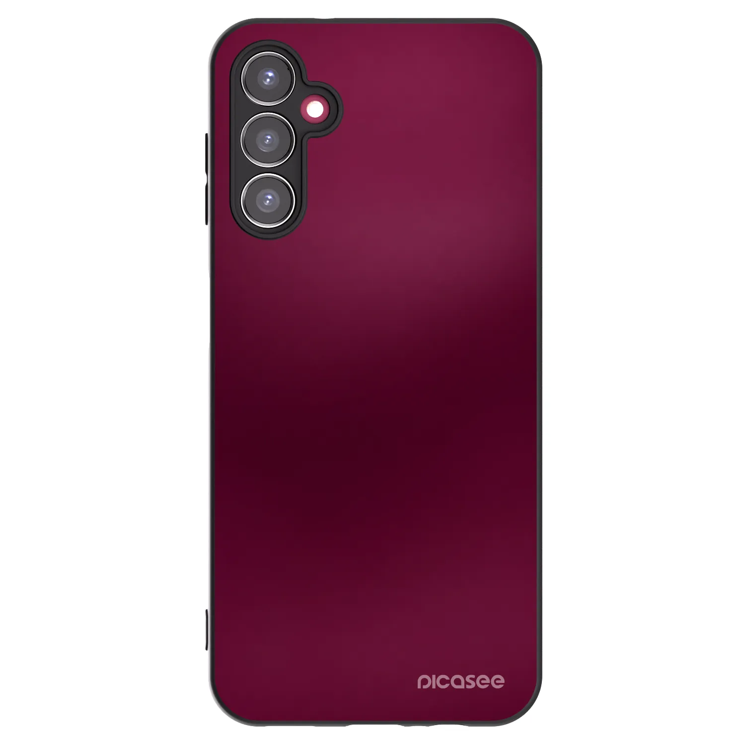 Picasee silikonový černý obal pro Samsung Galaxy A14 4G A145R - Velvet Bordeaux