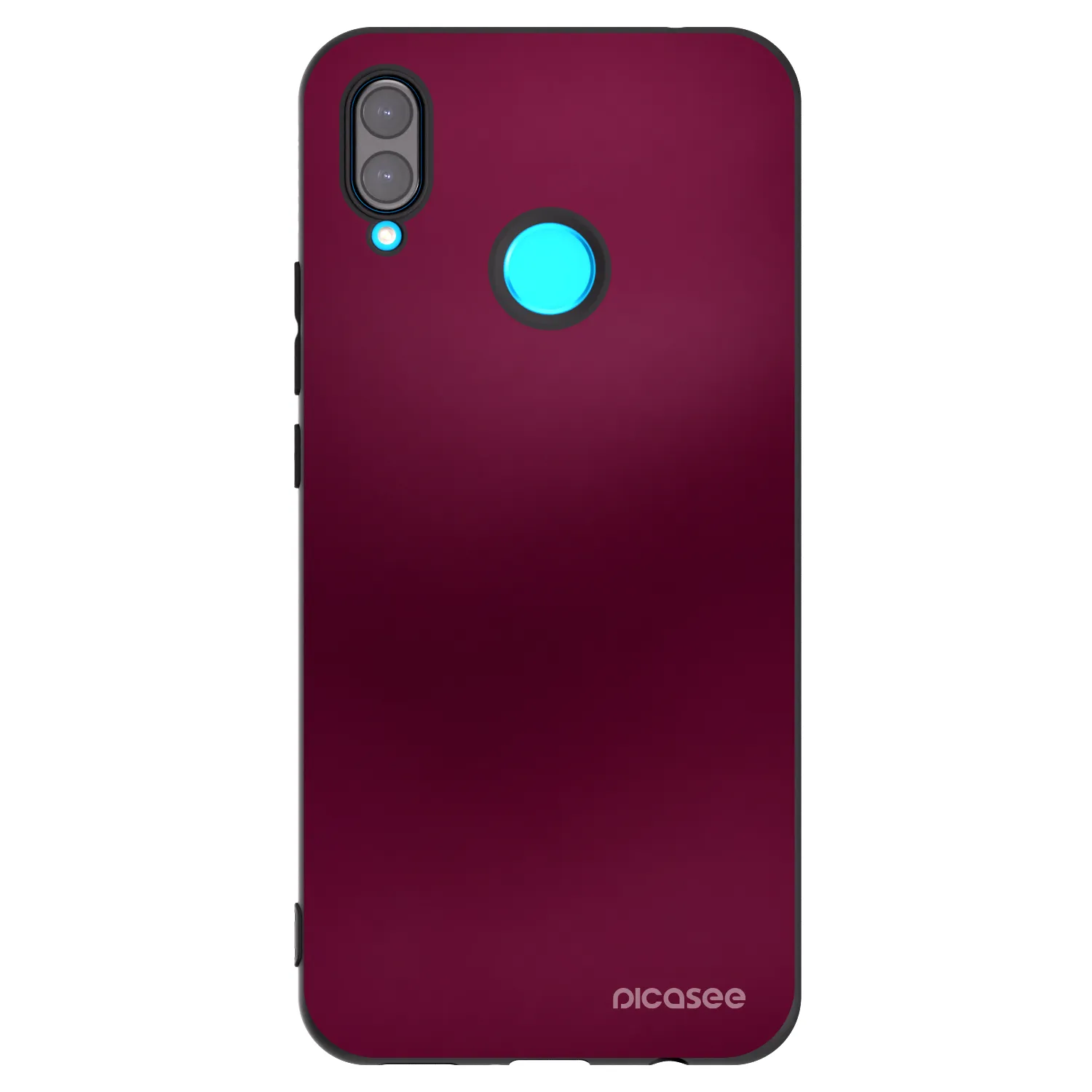 Picasee silikonový černý obal pro Huawei Nova 3i - Velvet Bordeaux