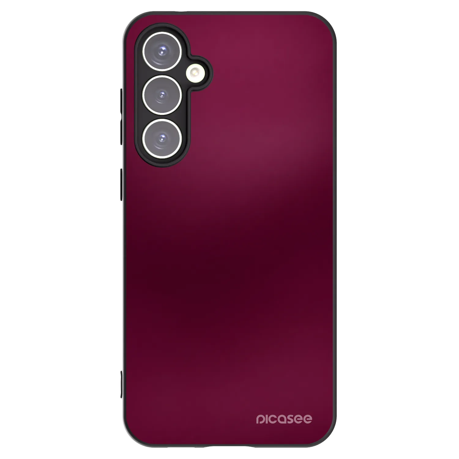 Picasee silikonový černý obal pro Samsung Galaxy S23 FE S711B - Velvet Bordeaux