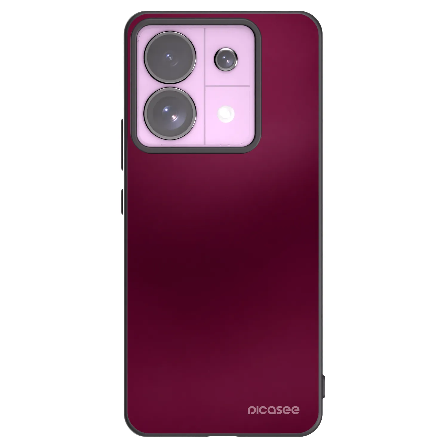Picasee silikonový černý obal pro Xiaomi Redmi Note 13 Pro 5G - Velvet Bordeaux