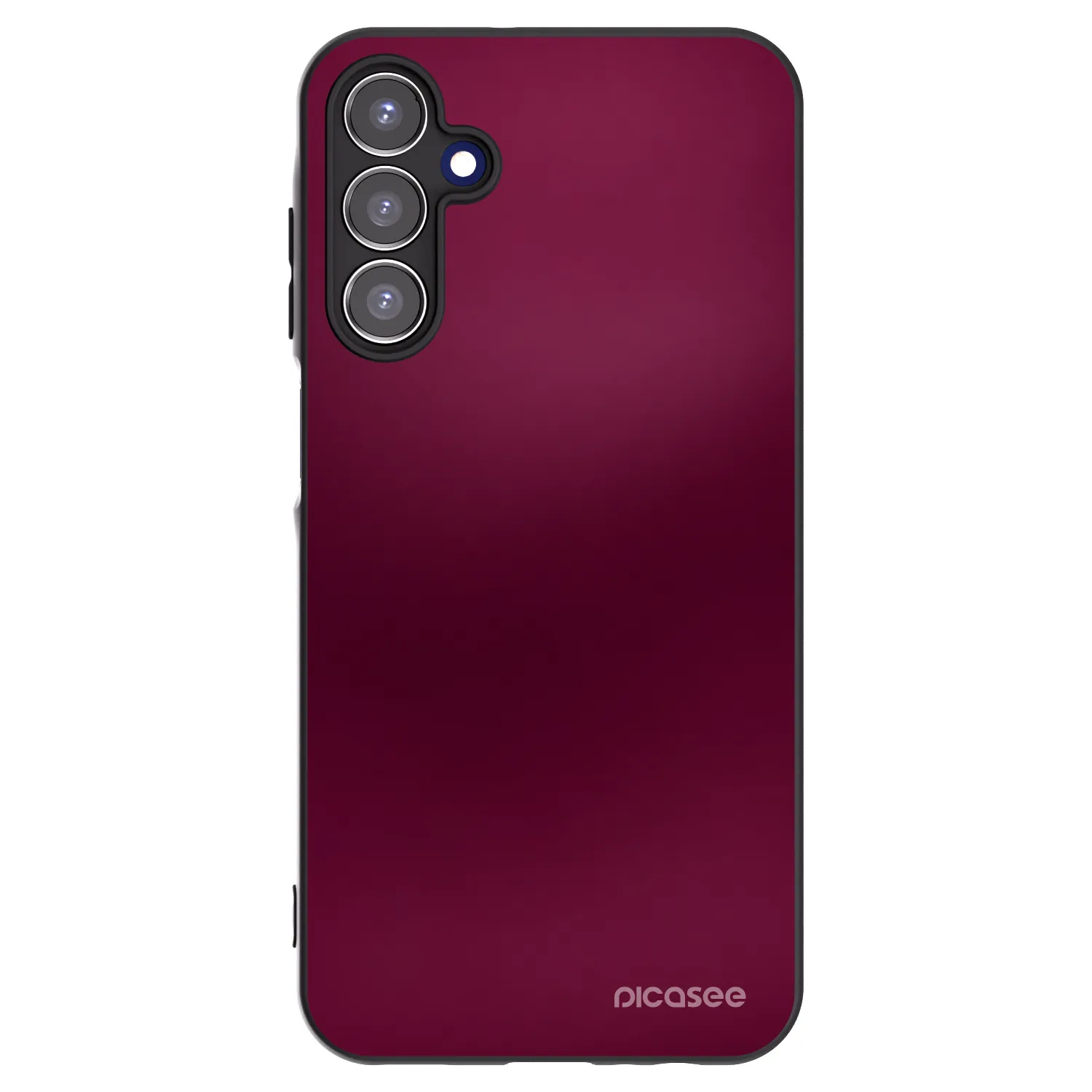 Picasee silikonový černý obal pro Samsung Galaxy A15 A155F 4G - Velvet Bordeaux