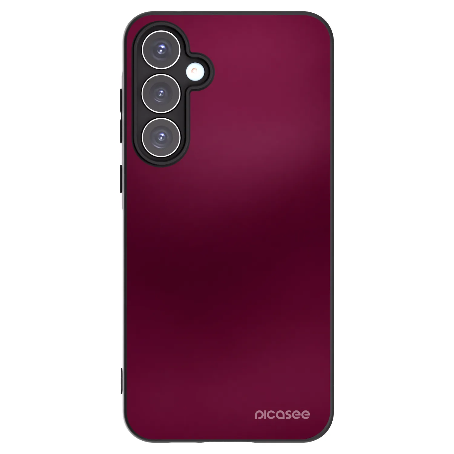Picasee silikonový černý obal pro Samsung Galaxy A55 5G A556B - Velvet Bordeaux