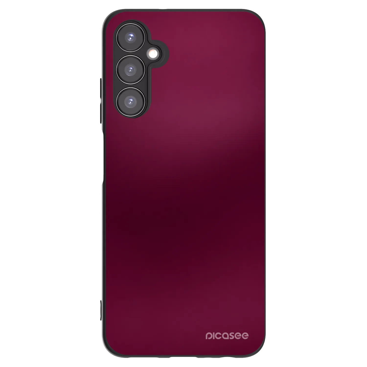 Picasee silikonový černý obal pro Samsung Galaxy A05s A057G - Velvet Bordeaux