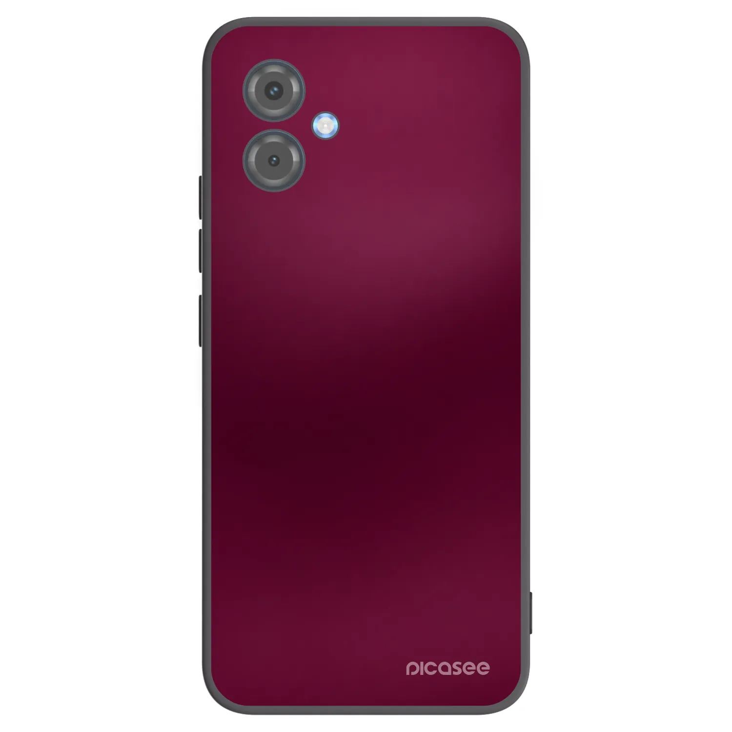 Picasee silikonový černý obal pro Motorola Moto G14 - Velvet Bordeaux