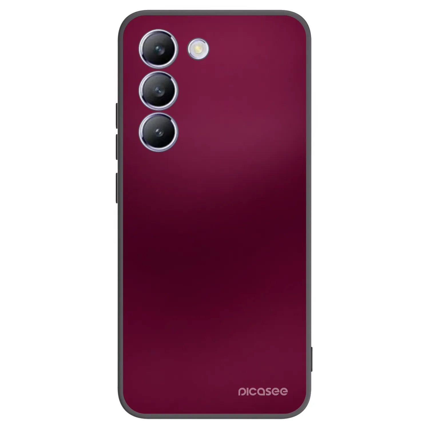 Picasee silikonový černý obal pro Vivo V40 SE 5G - Velvet Bordeaux